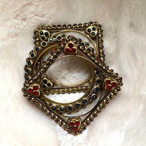 One of a kind Vintage style Bracelets from India.